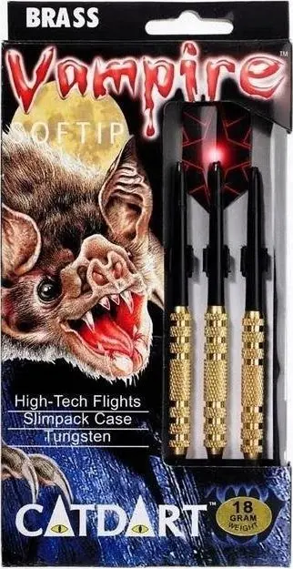TACTIC Bex Sport Catdart Soft Vampire 18g Darts Photo 3