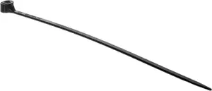 EM Group 2-LOCK Cable Tie 100 x 2.5 mm Black UV Resistant with Steel Teeth