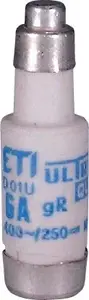 Eti-Polam D01 Fuse Link 4A gR 400V E14