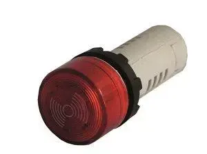 Promet MBZS024S Monoblock Buzzer 24V AC/DC Illuminated Red