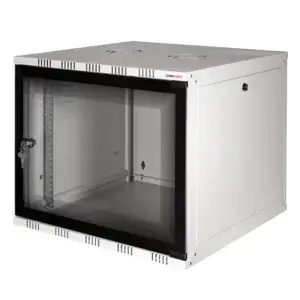 Настенный телекоммуникационный шкаф LogiLink W15A40G 19 дюймов 15U серый