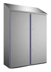 Rittal 1319.600 elektriskais korpuss Hygienic Design, nerūsējošais tērauds, IP66