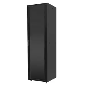 LogiLink D16E66B 16U 19 collu brīvi stāvošs servera skapis, melns