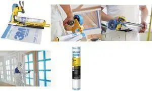 3M Hand-Masker Masking Film AMF48-8C, 1.21 m x 54.8 m, Transparent