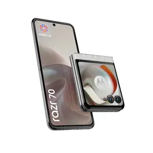 Смартфон Motorola razr 70, 6.9 дюйма, 8 ГБ ОЗУ, 256 ГБ ПЗУ, 5G, Dual SIM, Android 16.0, белый