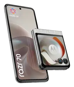 Viedtālrunis Motorola razr 70 6.9" Android 16 5G 8GB RAM 256GB Atmiņa Balts Divas SIM