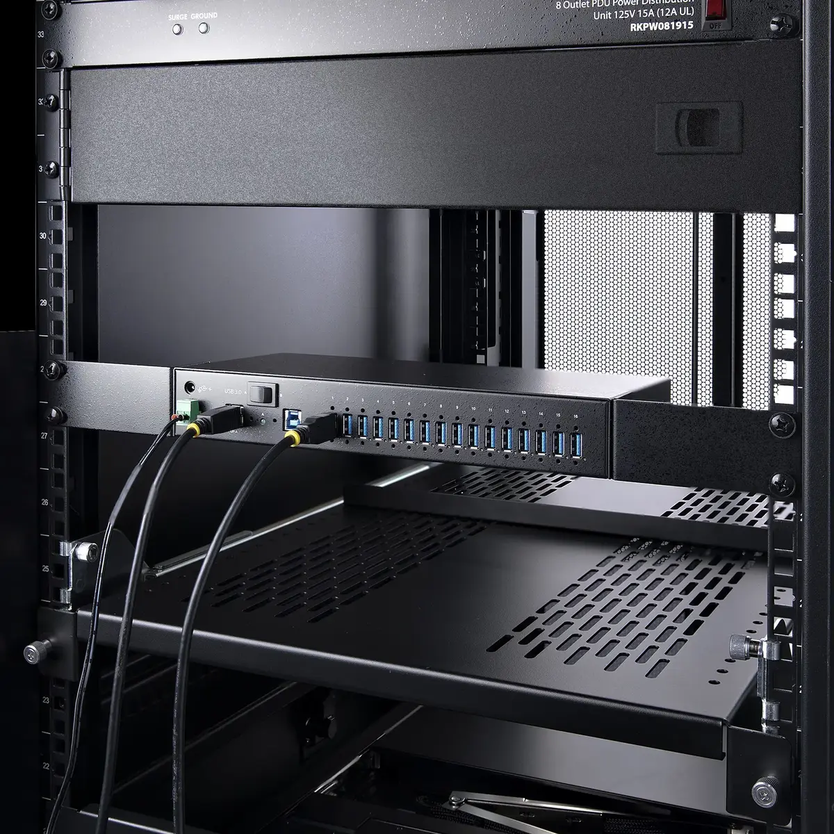 StarTech.com 16 portu industriālais USB 3.0 centrmezgls 5G16AINDS-USB-A-HUB Photo 9