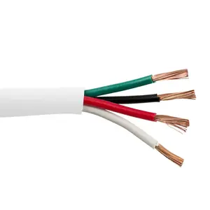 SCP SP-2.5/4-LSZH-WT 4-Core Speaker Cable, 14 AWG, Oxygen-Free Copper, 152 m, White
