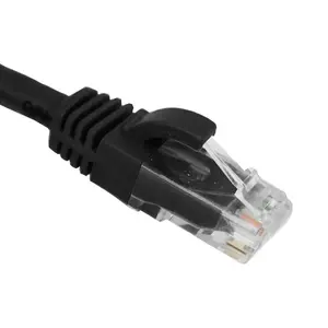 SCP C6PC-2M-BK Cat6 U/UTP tīkla kabelis, 2 m, RJ-45, melns