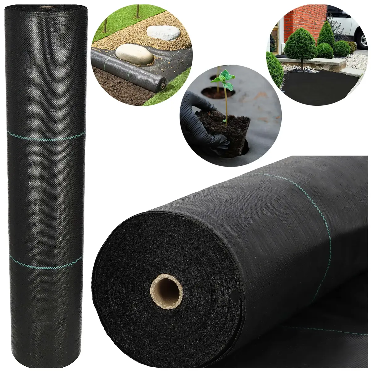 Springos AG0046 Anti-Weed Agricultural Fabric 1.6 x 50 m Photo 5