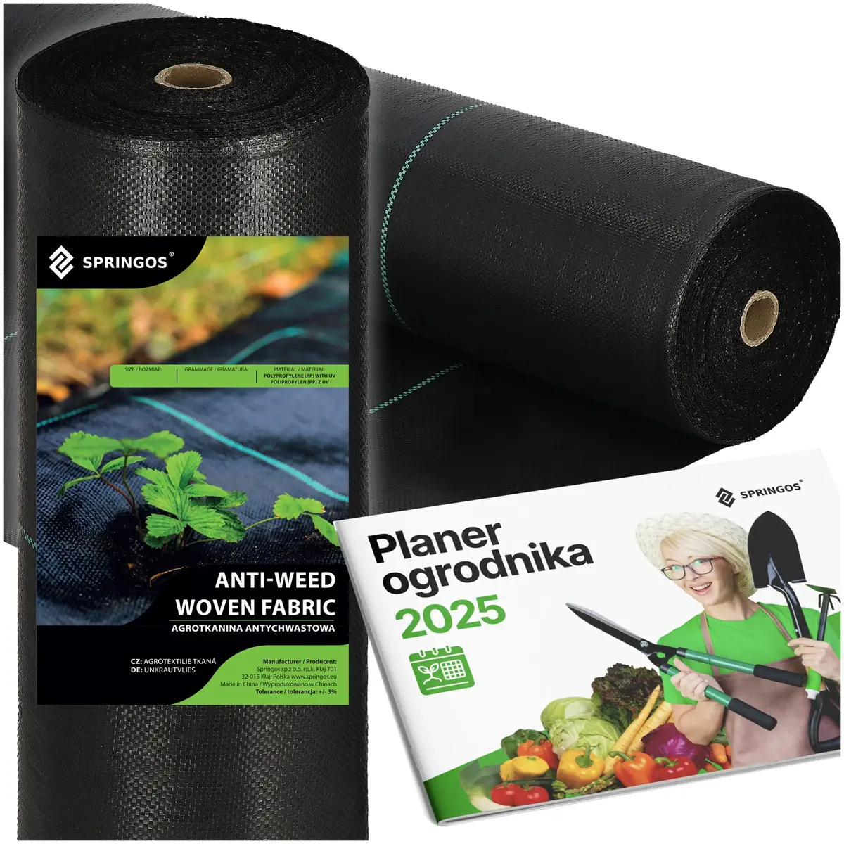 Springos AG0046 Anti-Weed Agricultural Fabric 1.6 x 50 m Photo 10