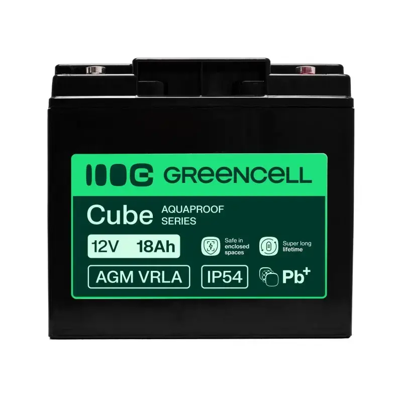 Green Cell AGM12V18AH-H akumulators 12V 18Ah Photo 2