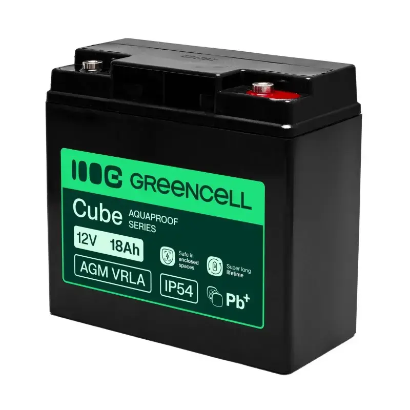 Green Cell AGM12V18AH-H akumulators 12V 18Ah Photo 3