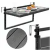 Springos GF0121 Folding Balcony Table Photo 2