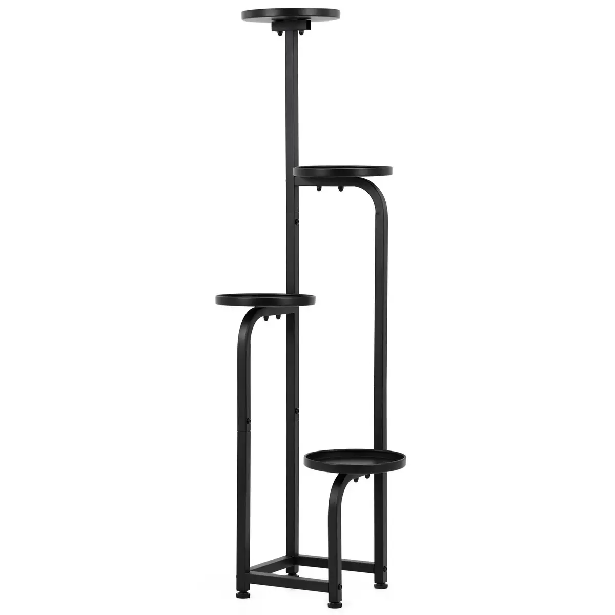 Springos GA0213 Metal Plant Stand - 4-Tier Flower Shelf Photo 4