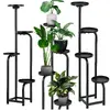 Springos GA0213 Metal Plant Stand - 4-Tier Flower Shelf Photo 7