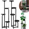 Springos GA0213 Metal Plant Stand - 4-Tier Flower Shelf Photo 8