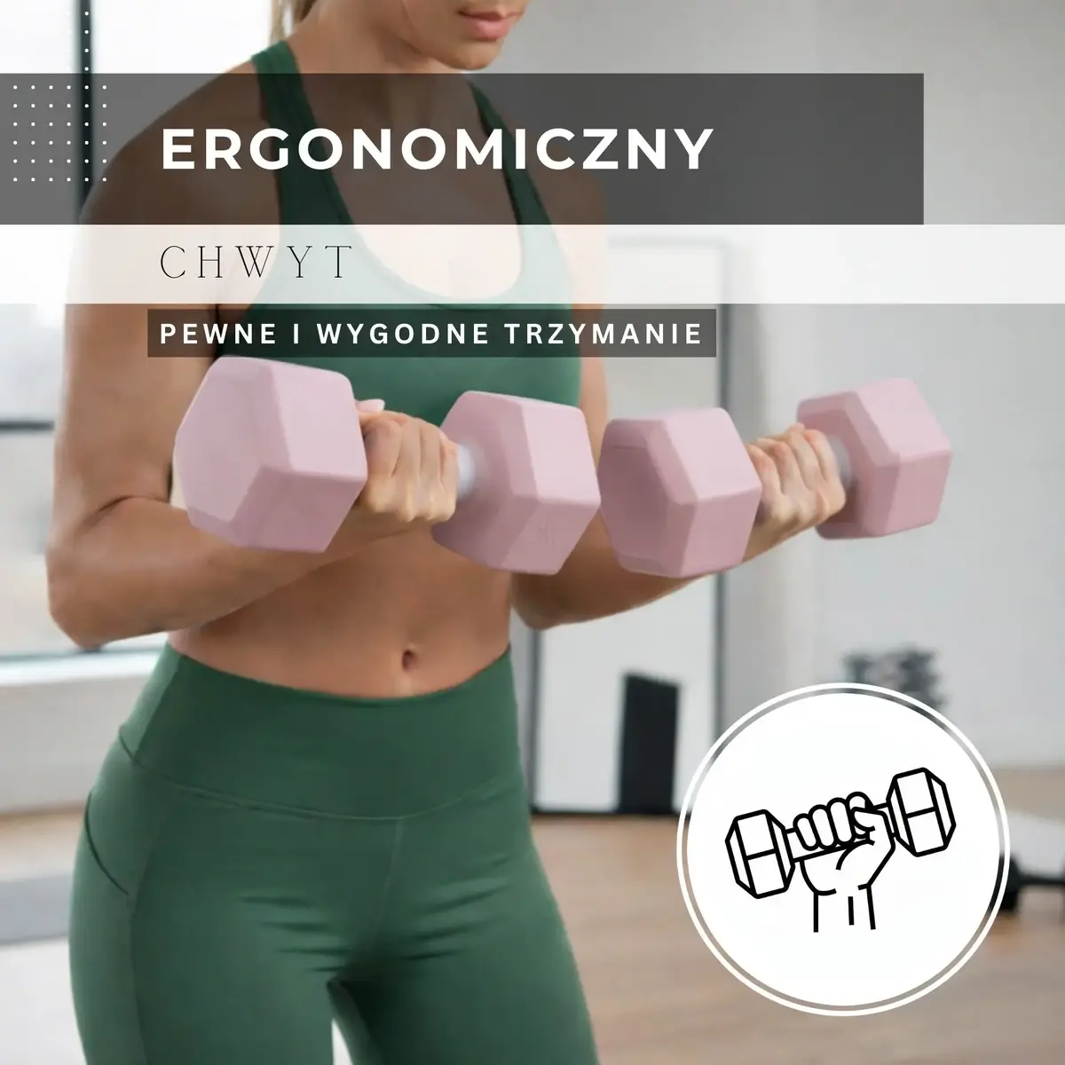 Springos ACT0159 Vinyl Dumbbells 2 x 2 kg Photo 10