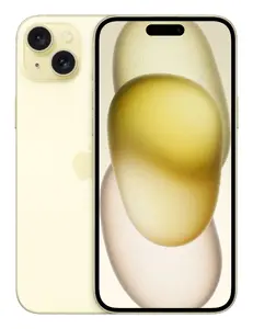 Смартфон Apple iPhone 15 Plus, 512 ГБ, Желтый, дисплей 6.7 дюйма, 5G, Dual SIM, iOS 17
