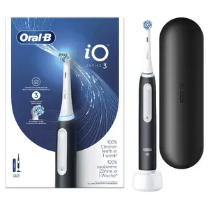 Oral-B iO Series 3 Electric Toothbrush, Rotating-Oscillating, Daily Care, Sensitive, Whitening Modes