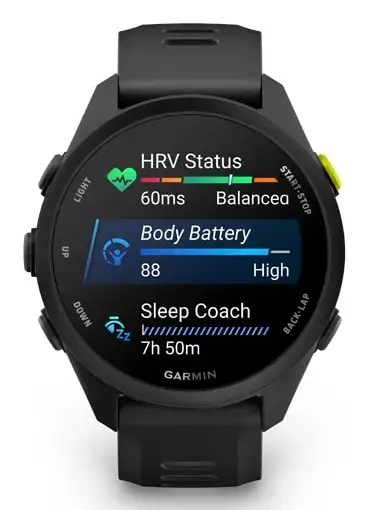 Garmin Forerunner 70 GPS viedpulkstenis - Melns Photo 7