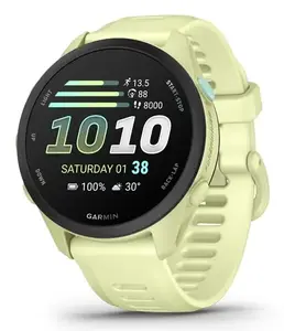 Смарт-часы Garmin Forerunner 70, AMOLED-дисплей 1.2 дюйма, лаймовый