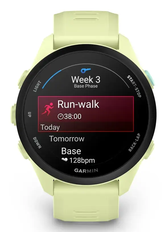 Garmin Forerunner 70 viedpulkstenis - Laima krāsā Photo 3