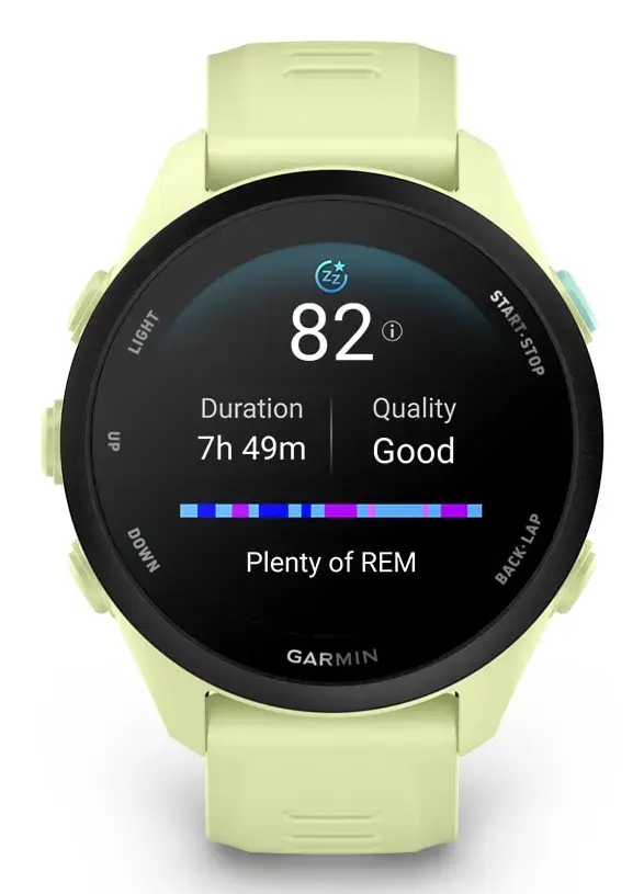 Garmin Forerunner 70 viedpulkstenis - Laima krāsā Photo 4