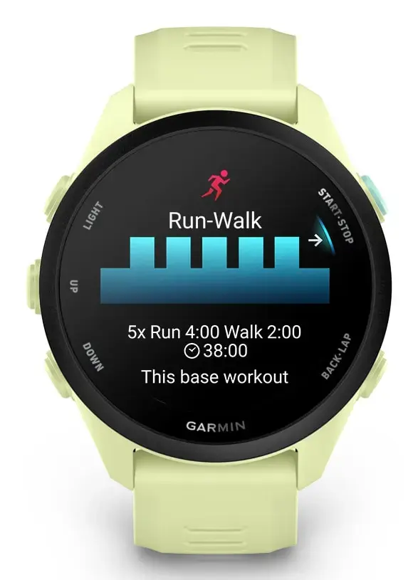 Garmin Forerunner 70 viedpulkstenis - Laima krāsā Photo 7