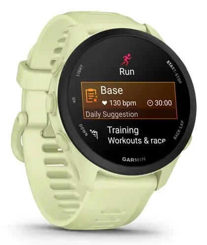 Garmin Forerunner 70 viedpulkstenis - Laima krāsā Photo 12
