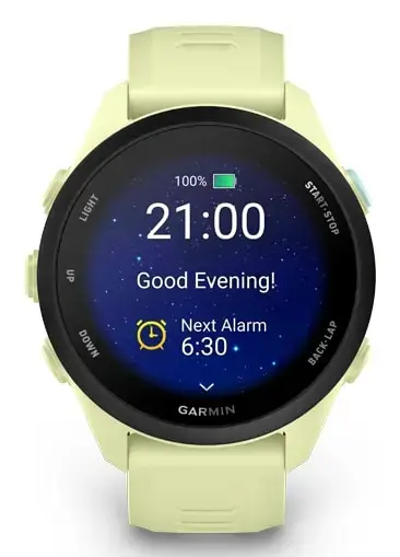 Garmin Forerunner 70 viedpulkstenis - Laima krāsā Photo 13