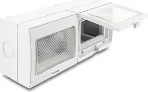 Delock Easy 45 Surface-Mounted Housing IP55 Waterproof 6-Port