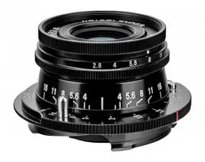 Voigtlander Color Skopar 28mm f/2.8 objektīvs Leica M kamerām, melns