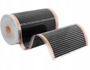 Mission Air Black Silver Infrared Heating Film 50cm 160W/m²
