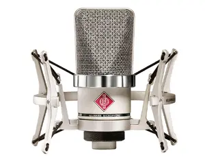 Neumann TLM 102 Studio Set studijas kondensatora mikrofons, niķeļa krāsā, XLR-3
