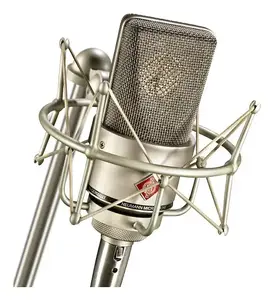 Neumann TLM 103 liela diafragmas kondensatora mikrofons, niķeļa krāsā