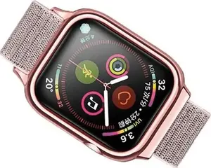 Usams Watch Strap with Case for Apple Watch 4 44mm Rose Gold