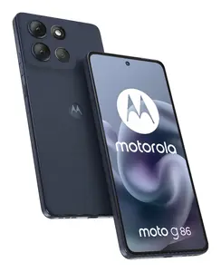 Смартфон Motorola moto g86 5G, 8 ГБ ОЗУ, 256 ГБ памяти, дисплей 6.67 дюйма, двойная камера 50 МП, Android 15, темно-синий