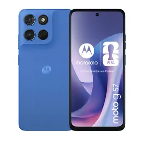 Смартфон Motorola moto g57 5G, 6.72 дюйма, 8 ГБ ОЗУ, 256 ГБ ПЗУ, двойная камера 50 Мп, Android 16.0, синий