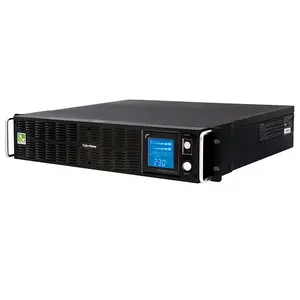 CyberPower PR750ELCDRT1U Line-Interactive UPS 0.75 kVA 500 W with 6 AC Outlets