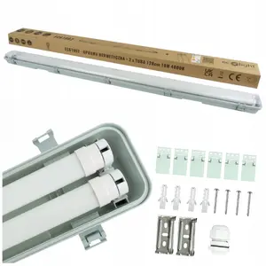 Герметичный светодиодный светильник Eco Light EC61062, IP65, 2x 18 Вт, 120 см, 4000K