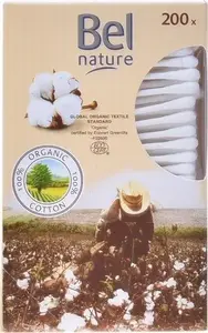 Ватные палочки Bel Nature, 200 штук
