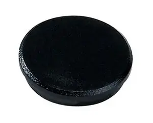DAHLE 95532 Board Magnets, Black, 10 Pieces