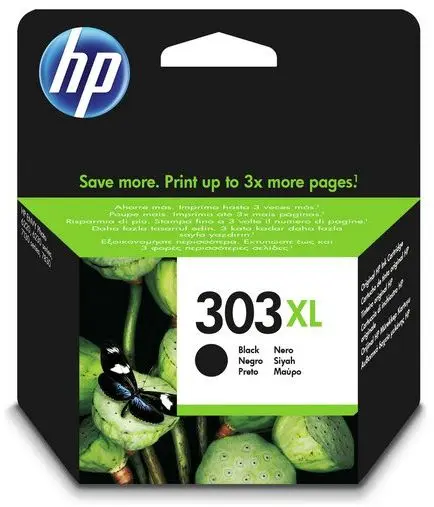HP 303XL oriģinālā melnā tintes kasetne