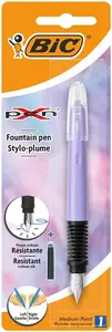 BIC Pioro W Fountain Pen Pink/Violet