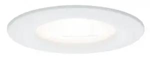 Paulmann 934.41 Recessed Lighting Spot, GU10, LED, IP44, Round, White