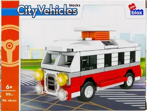ALLEBLOX City Construction Building Blocks Set, 99 Pieces
