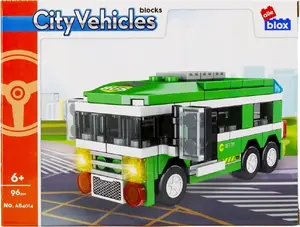 ALLEBLOX City Construction Building Blocks Set, 96 Pieces