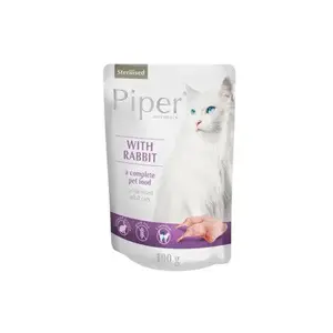 Влажный корм для стерилизованных кошек Piper с кроликом 100 г