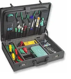 Fluke Networks 400022 Mechanics Tool Set in Briefcase